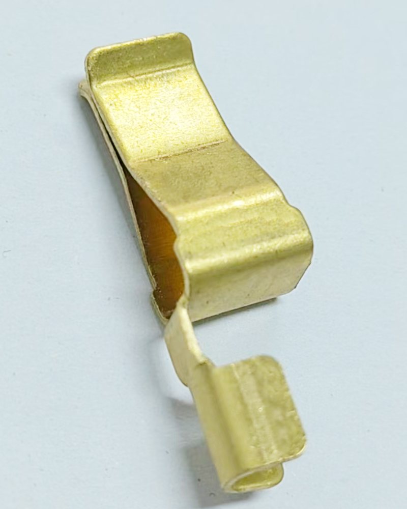 Brass grounding clips and earth contacts